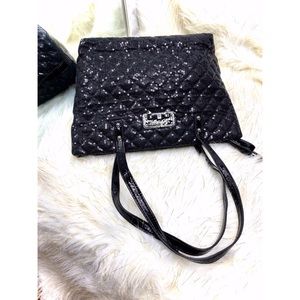 GUESS BLACK SEQUIN BAG